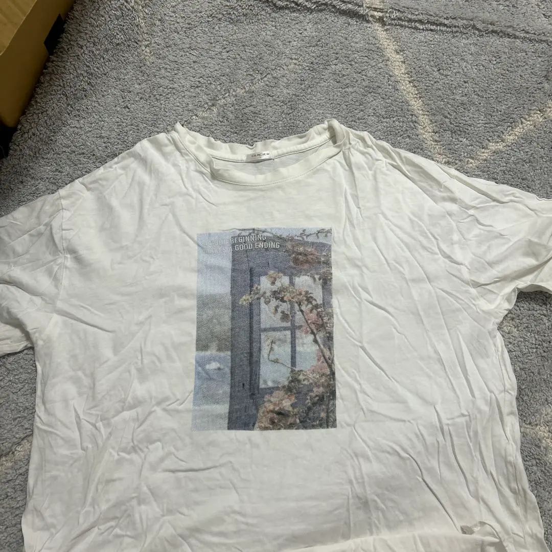 Thumbnail of GLACIER Print T-shirt, White