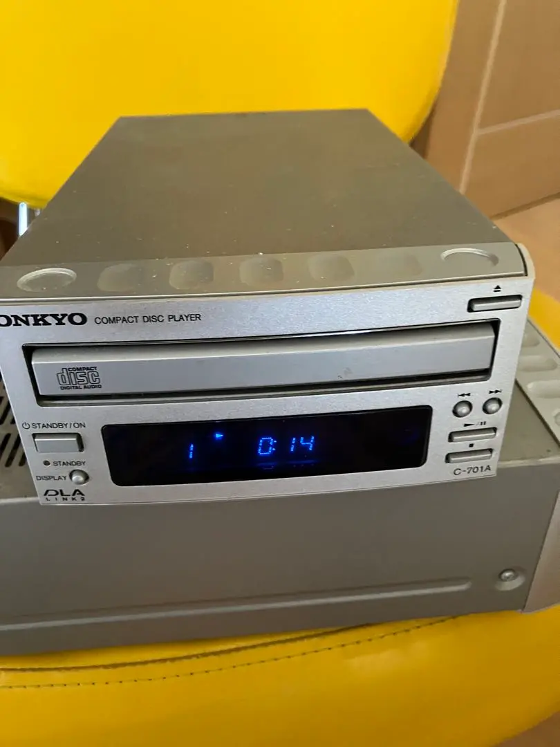 【動作品、ベルト新品】 ONKYO C-701A/コンパクトディスクプレーヤー Amazon.co.jp: ONKYO INTEC155 CDプレーヤー C-701A(S
