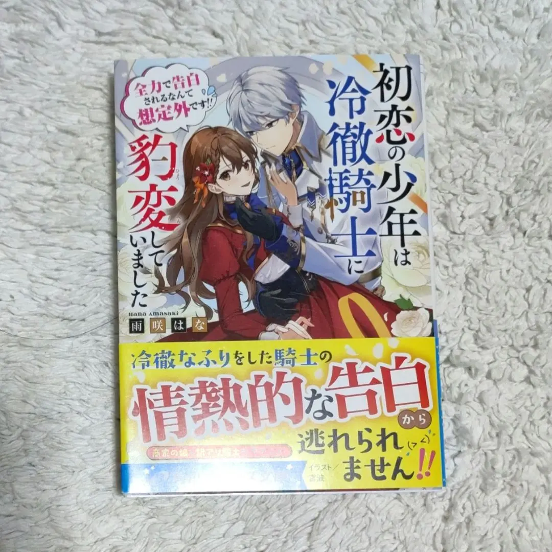 Thumbnail of The Boy I First Loved Transformed into a Coldhearted Knight by Hana Amezaki, Light Novel, Kadokawa Beans Bunko