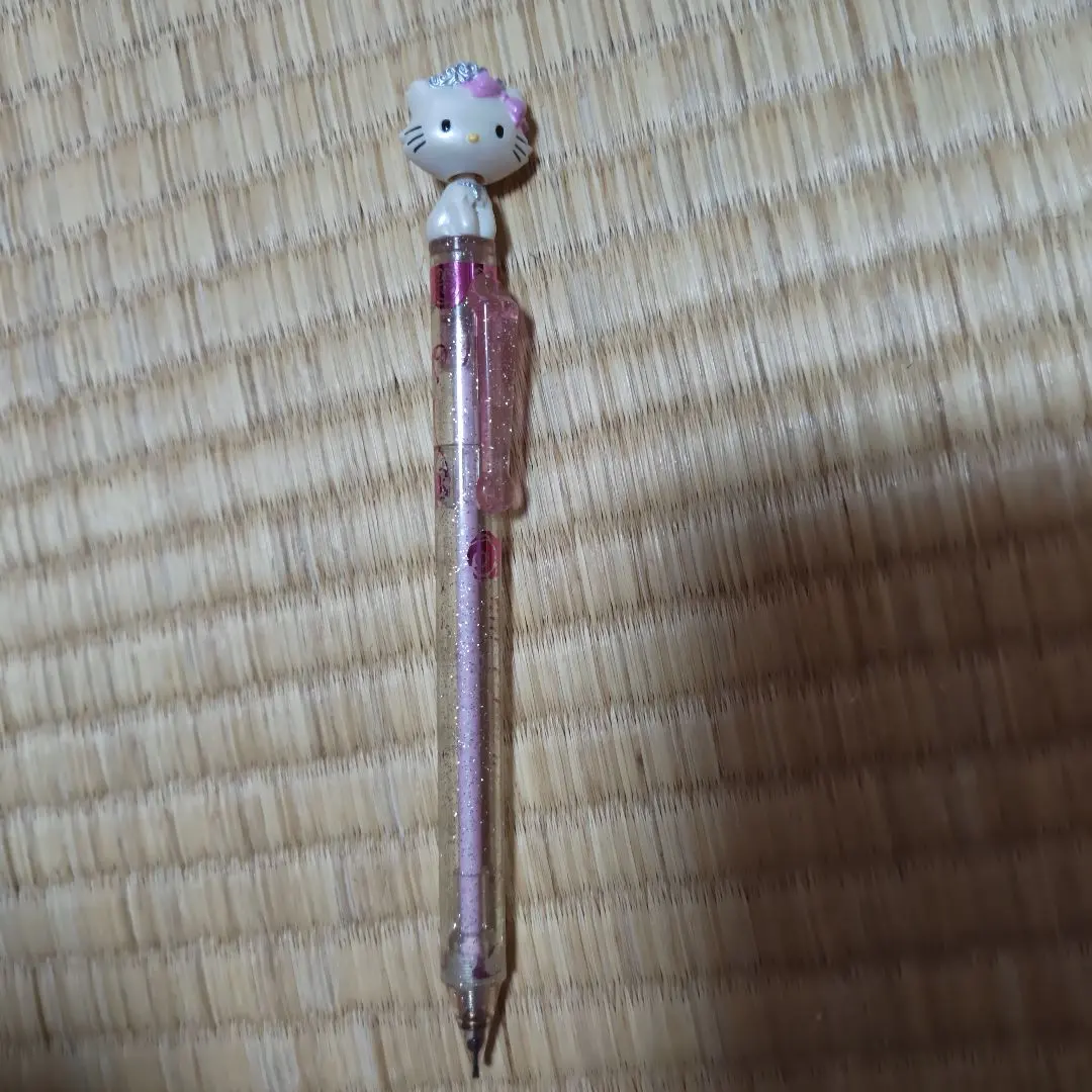 Thumbnail of Hello Kitty Glitter Mechanical Pencil 1999 Showa/Heisei Retro Charmi