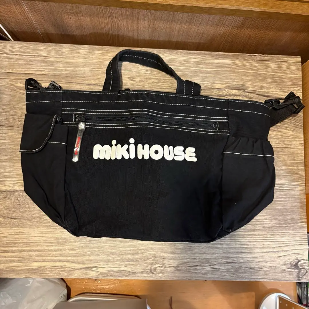 2025年最新】MIKI HOUSE カラー：ブラック系 マザーズバッグの