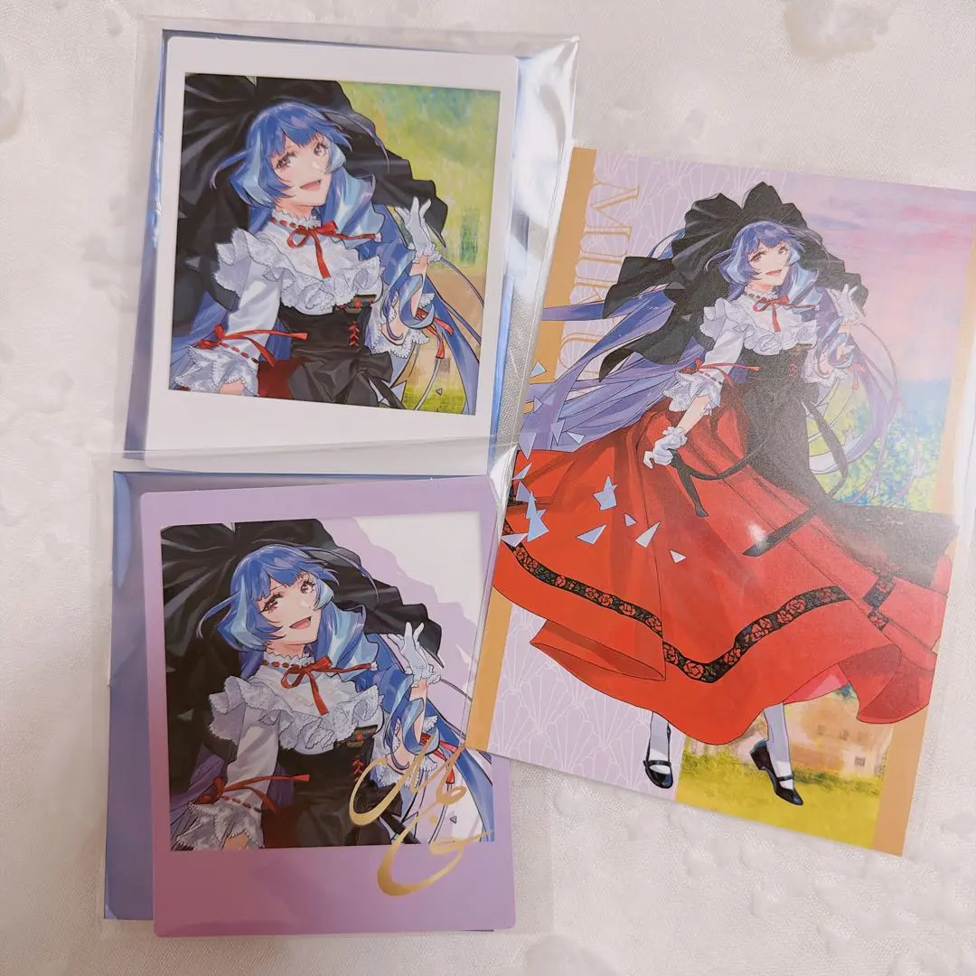 Thumbnail of Macross Universal Exposition, Mikumo bonus instant photo-style card postcard