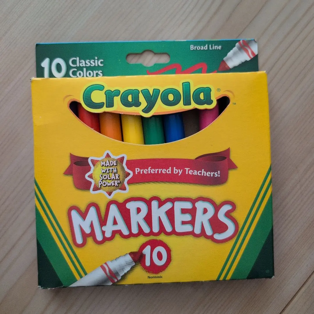 Thumbnail of Crayola MARKERS American ⭐︎ Marker Pens, 10 Colors