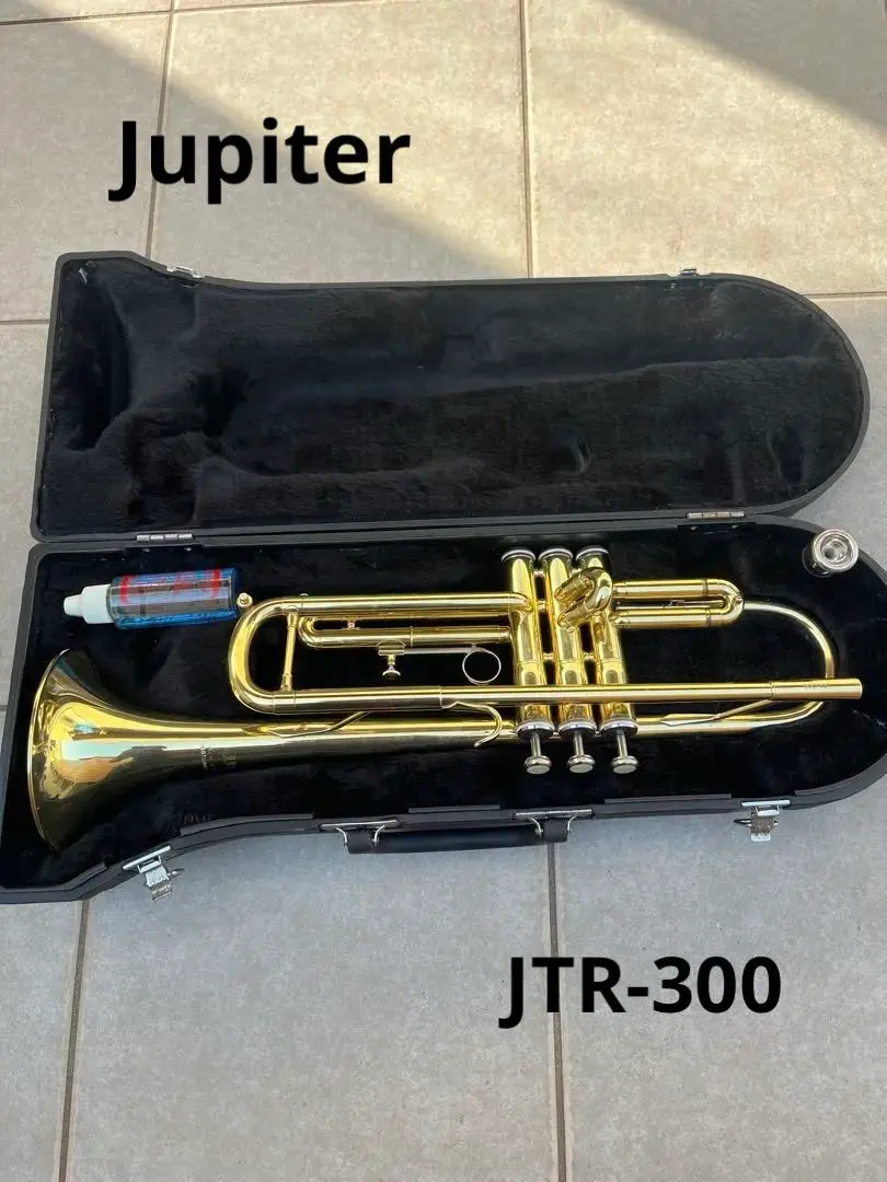 Jupiter JTR-300 トランペット ジュピター　ケース付き JUPITER ジュピター トランペット JTR-300 ハードケース付き