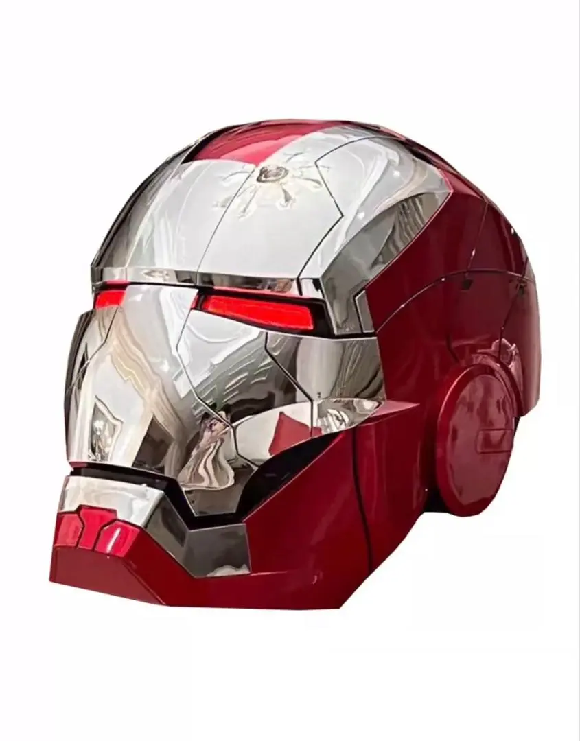 アイアンマン マーク3 マスク ヘルメット 1/1 ジャンク品 自動開閉 1：1アイアンマンヘルメット マスク 着用可能 LED MK5