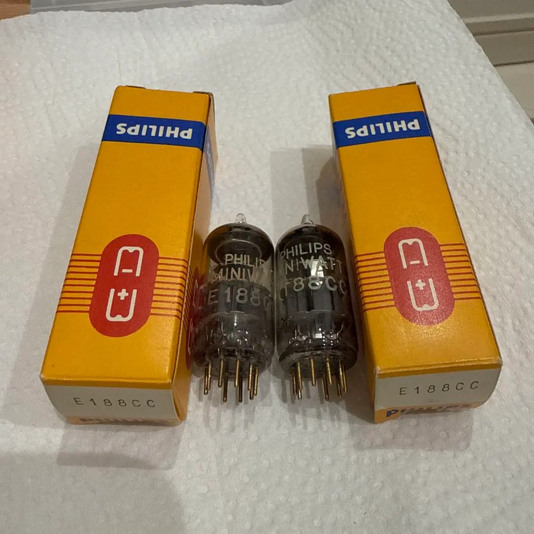 PHILIPS E188CC 真空管 2本セット(2) PHILIPS E188CC 真空管 2個セット