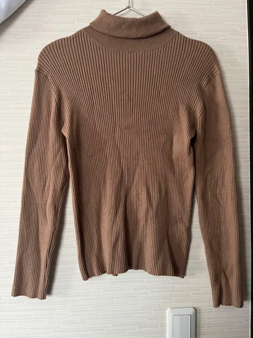 Thumbnail of SENSE OF PLACE Brown Turtleneck Sweater