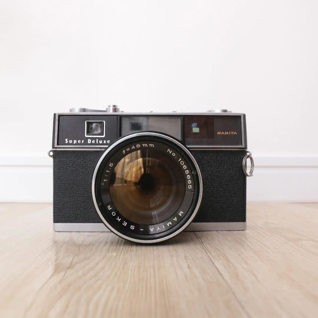 【ジャンク品】Mamiya Super Deluxe マミヤ　フィルムカメラ Yahoo!オークション -「mamiya super deluxe」(レンジ
