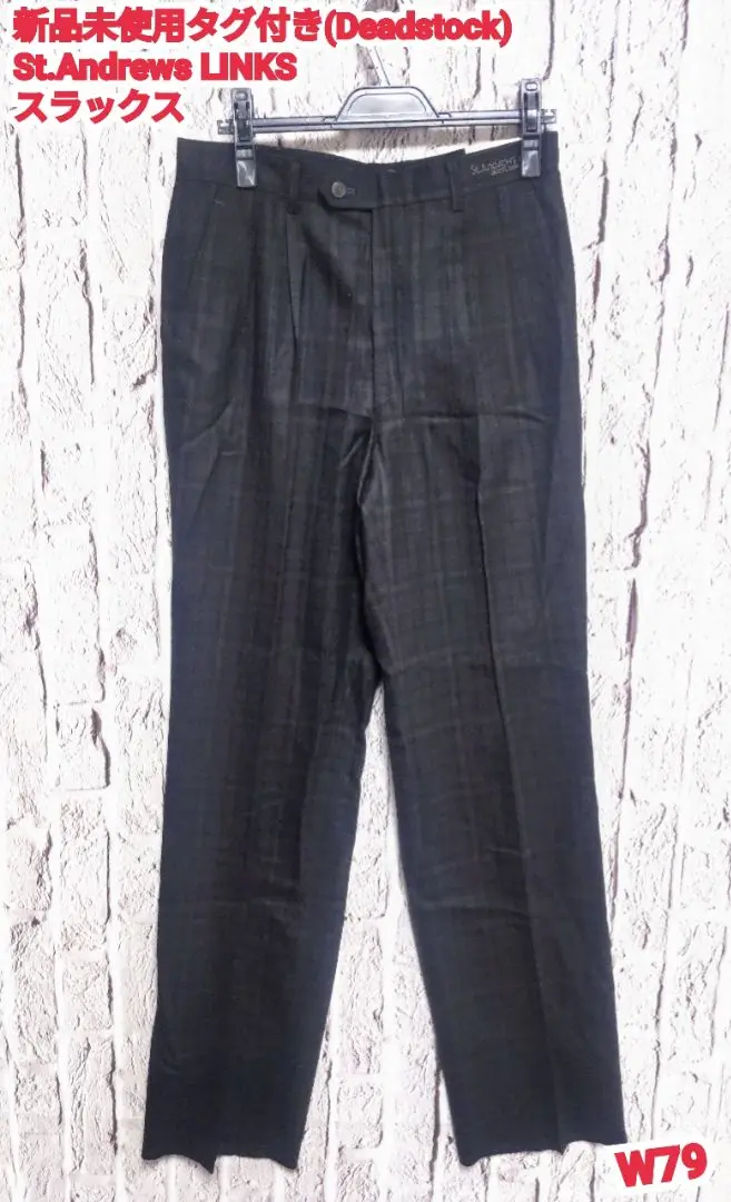 【新品未着用】3枚セット！St.Andrews ゴルフウェア スラックス★ 新品未着用】3枚セット！St.Andrews ゴルフウェア スラックス