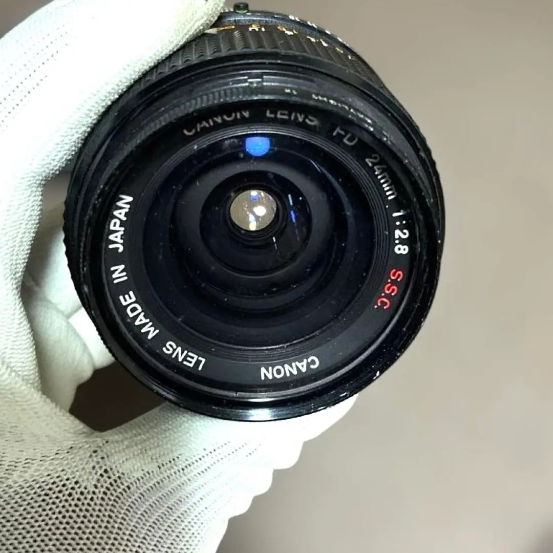 【極美品】動作◎ Canon FD 24mm F2.8 S.S.C 997 2025年最新】Canon FD 24mm f 2.8 S.S.Cの人気アイテム - メルカリ