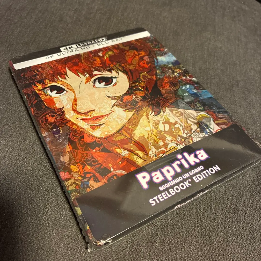 パプリカ/PAPRIKA　4K ULTRA HD/UHD及びブルーレイ 新品 Paprika 4K Steelbook (4k UHD + Blu-ray + Digital Code) Brand