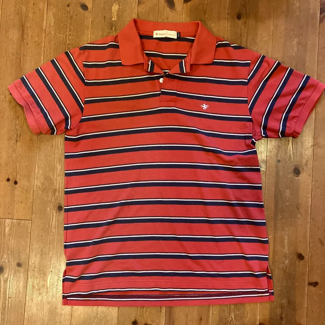 Thumbnail of Foxfire Red Stripe Polo Shirt M