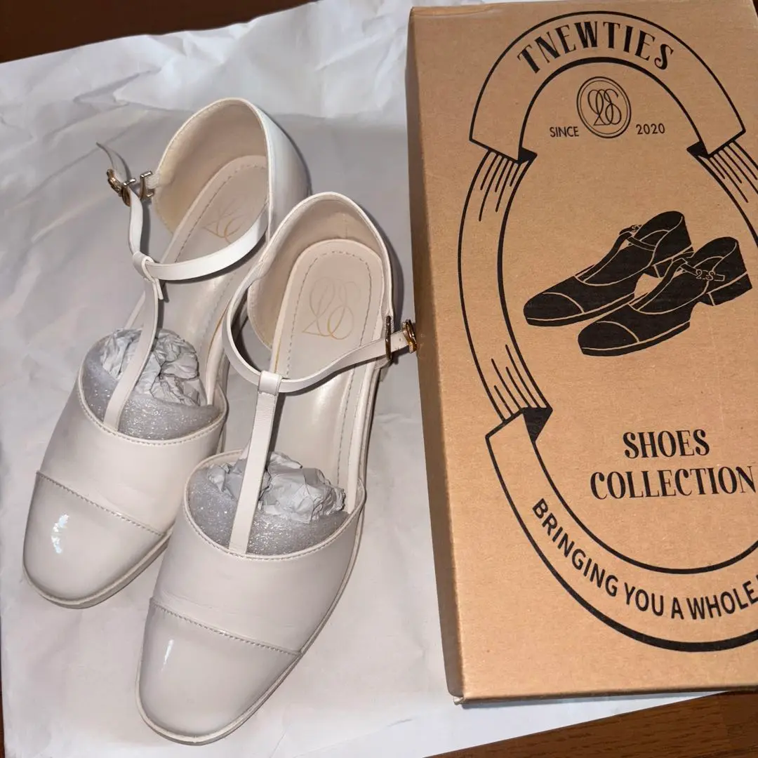ティーバーメリージェーンパンプス-NEW-White – Tnewties