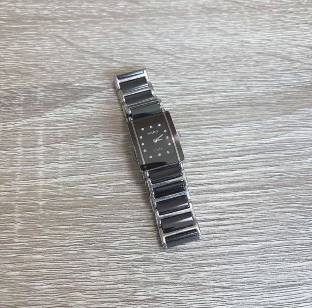 Used] Rado RADO SS Watch Diamond 4P Integral Jubilee