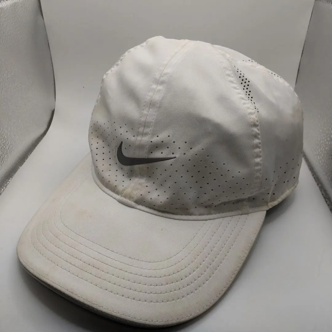 Thumbnail of ◆2363 NIKE Logo Cap White Adjustable