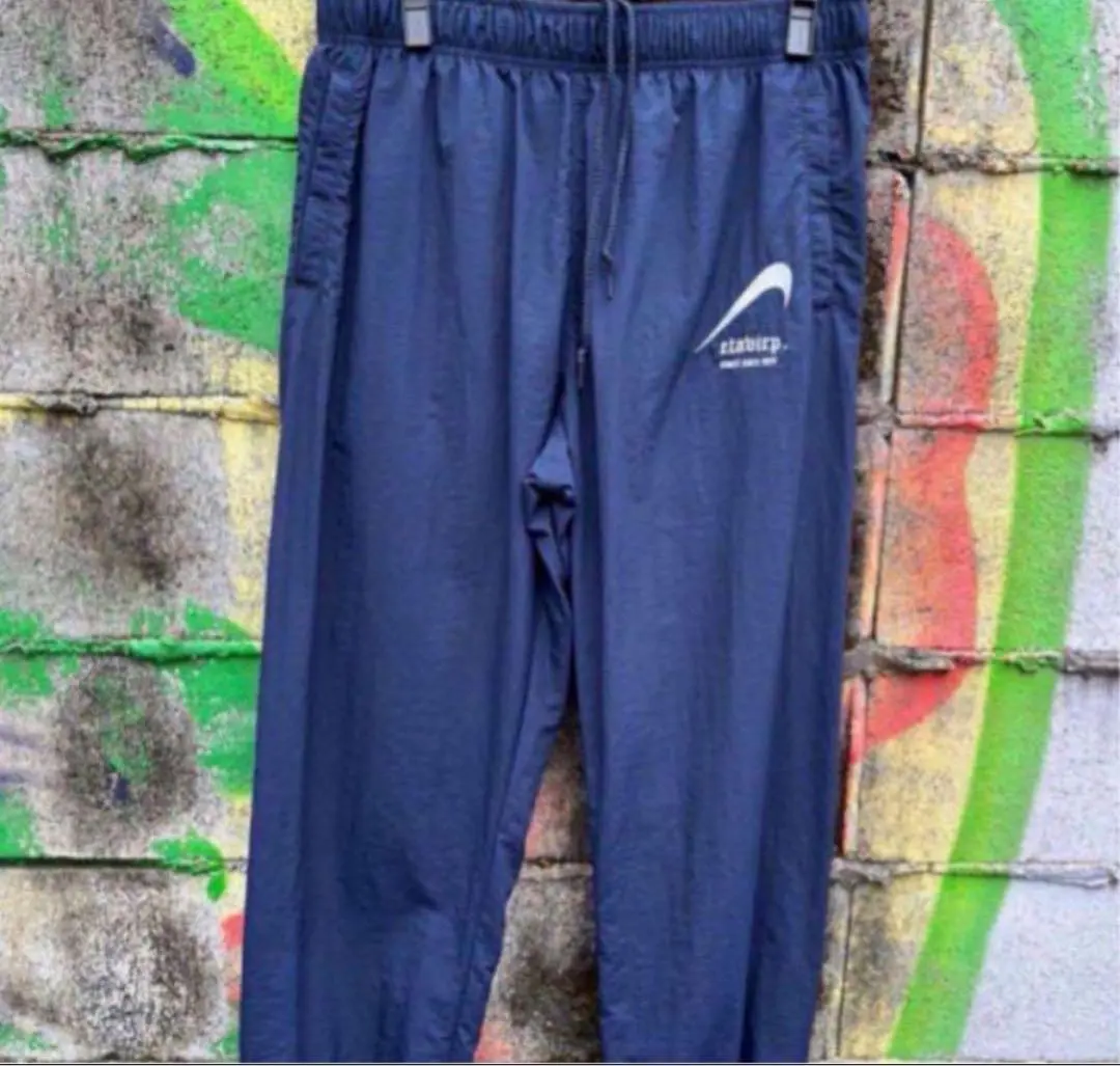 Reverse Etavirp Nylon Pants L 黒 美品 送料 無料メンズ - Reverse Etavirp Nylon Pants ナイロンパンツ L