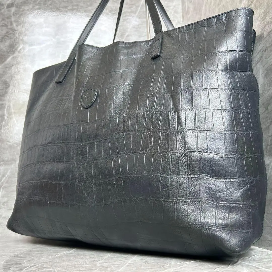 Felisi フェリージ　トートバック　クロコ　型押し　11−91ネイビー Felisi』11/91/SA入荷です! | DoRA－Niigataのブログ
