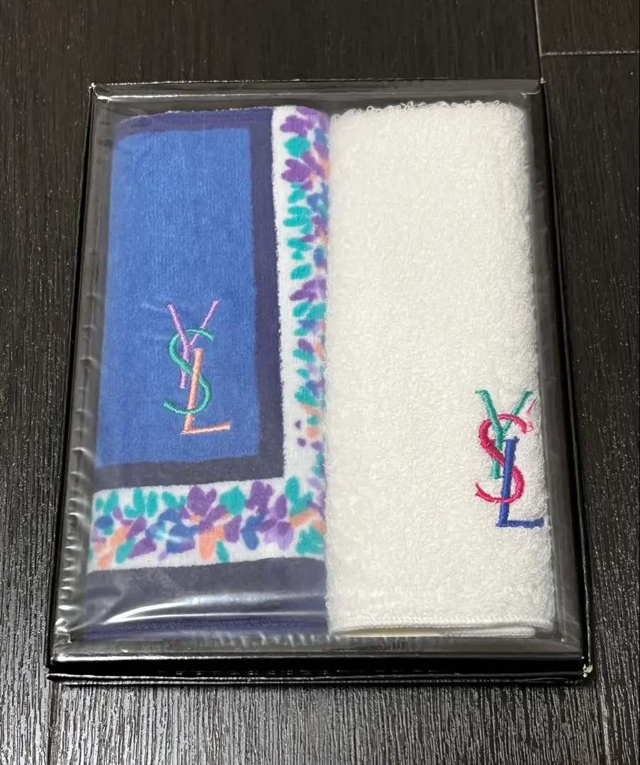 Thumbnail of New Yves Saint Laurent Towel Handkerchief Set of 2