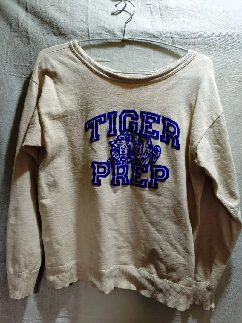 70s Vintage USA製 半袖スウェット ツートン