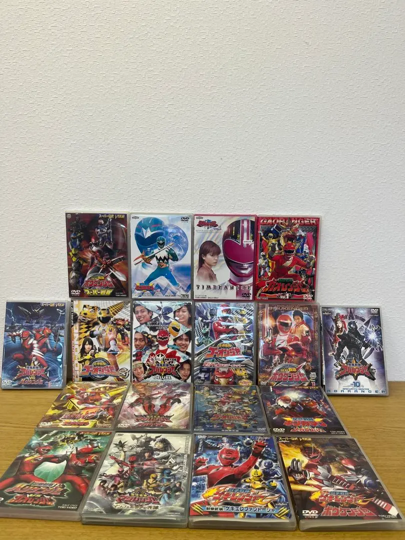 Thumbnail of Super Sentai DVD Bundle Sale: Tokusatsu Hero Series DVD 18-piece set