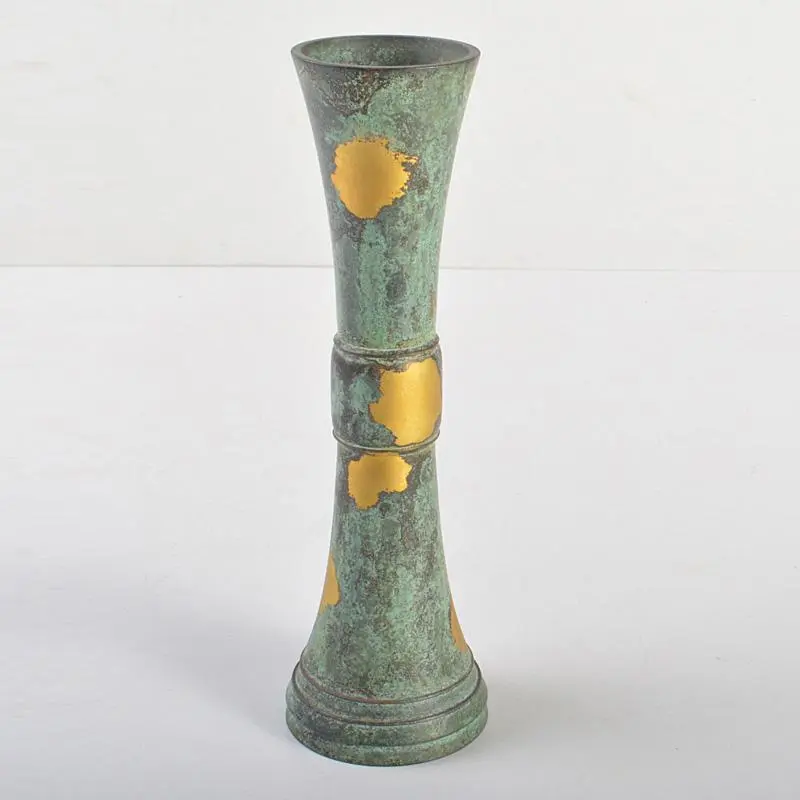 秦藏六造，銅器，花瓶，精工，インテリア，骨董，花器，鉄瓶 秦蔵六 作 獣口 鉄瓶 ｜ ブランド品の買取ならエコリング