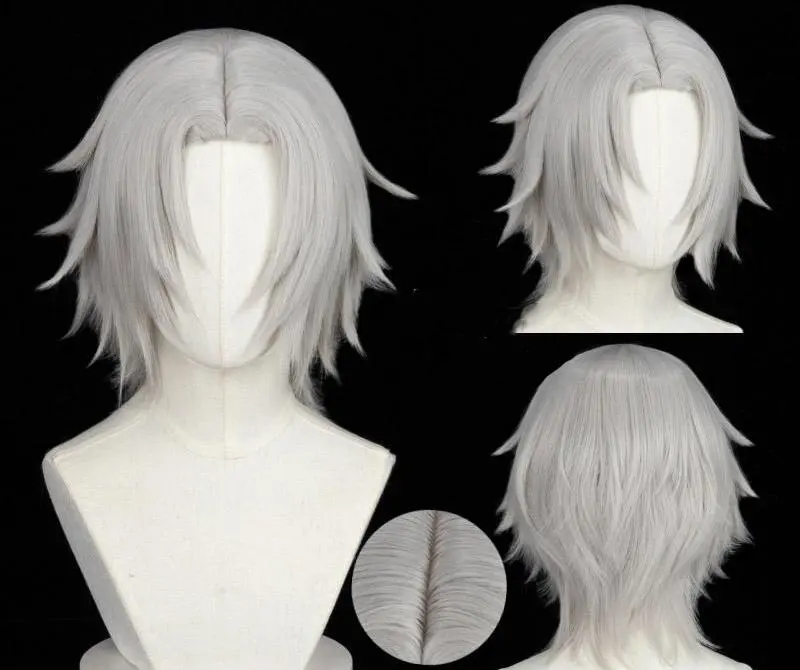 Thumbnail of Hayato Gokudera Cosplay - Katekyo Hitman Reborn! Wig + Net - New