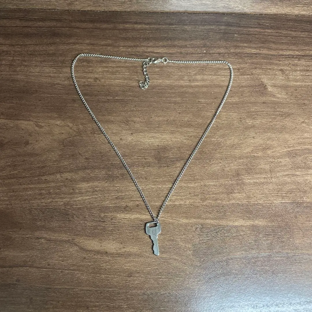 Thumbnail of 00s vintage silver key necklace sv925 used clothing F3