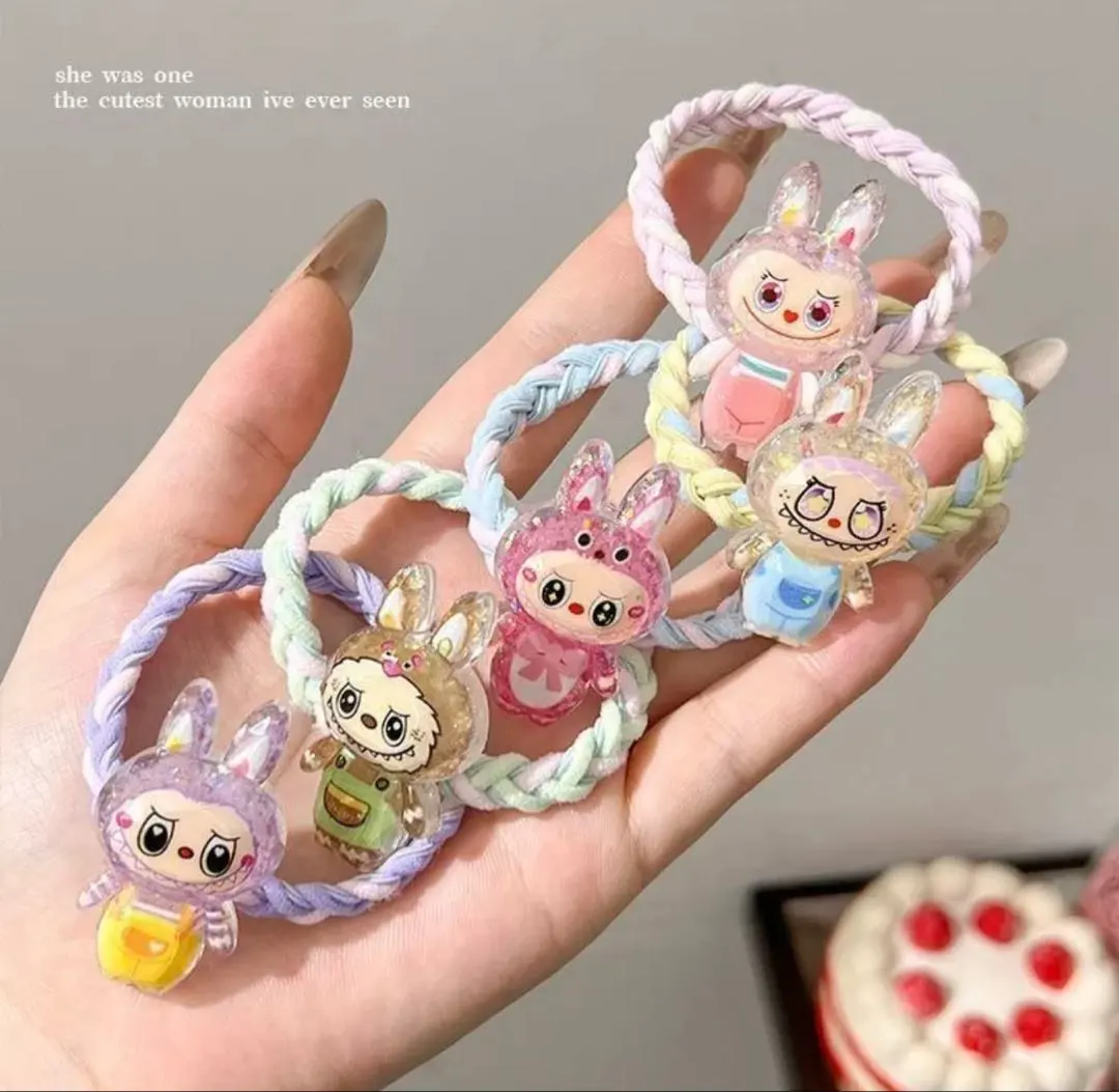 Thumbnail of Popular LABUBU Hair Ties Set of 5【New, Unused】