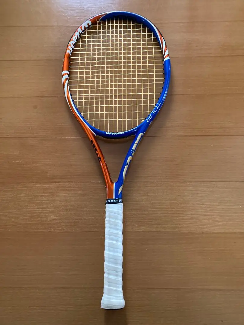 中古 テニスラケット ウィルソン ツアー BLX 95 2010年モデル (G3)WILSON TOUR BLX 95 2010 中古】ウィルソン シックスワン BLX 95 JP 2010年モデル【トップ