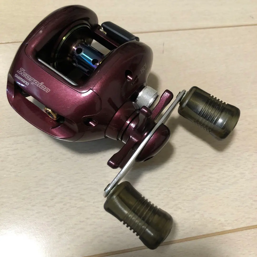 美品　シマノ スコーピオン1501 希少　前期　左巻き　動作良好 シマノ SHIMANO（シマノ）スコーピオンXT 1501（左） / Scorpion