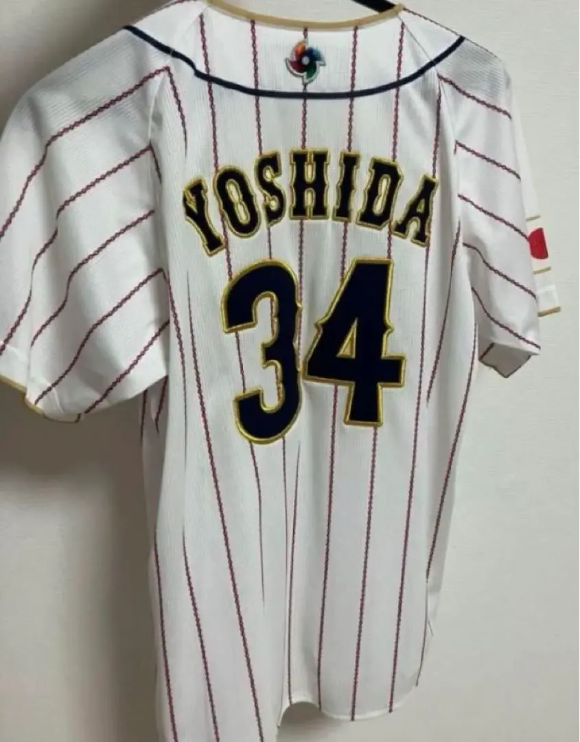 吉田正尚　侍ジャパンユニフォーム　2020東京オリンピック ファッションなデザイン 吉田正尚 メルカリ - 2020東京
