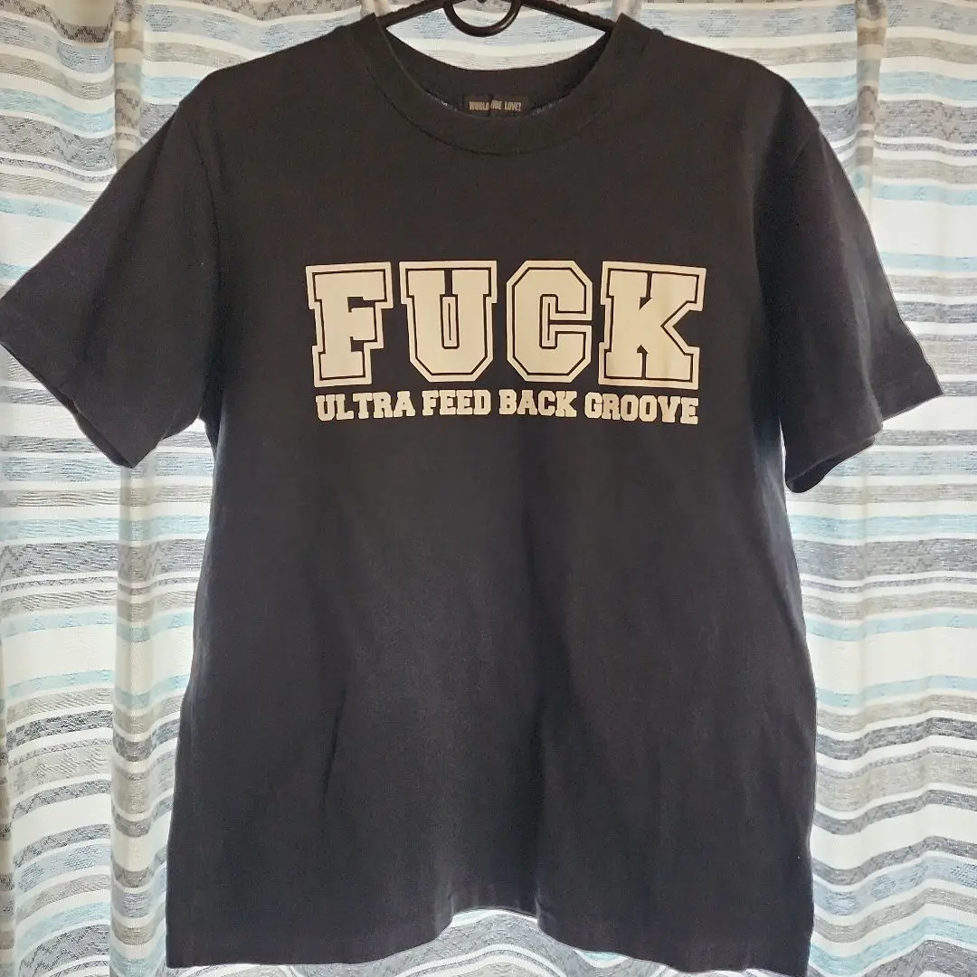 TMGE Tシャツ ブラック WORLD WIDE LOVE! F U C K 2025年最新】ワールドワイドラブ Tシャツ・アパレルの人気