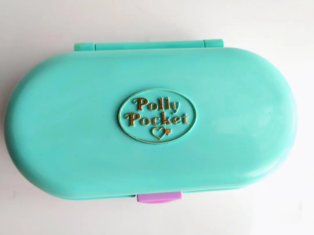 美品・完品！　Polly Pocket スクールスタンプ ポーリーポケット スクールスタンプ 1992年 ピンク完品