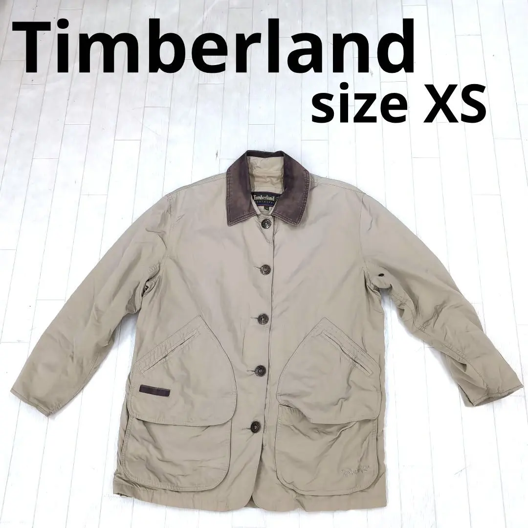 Thumbnail of 260○ Timberland Beige Button-Up Jacket XS