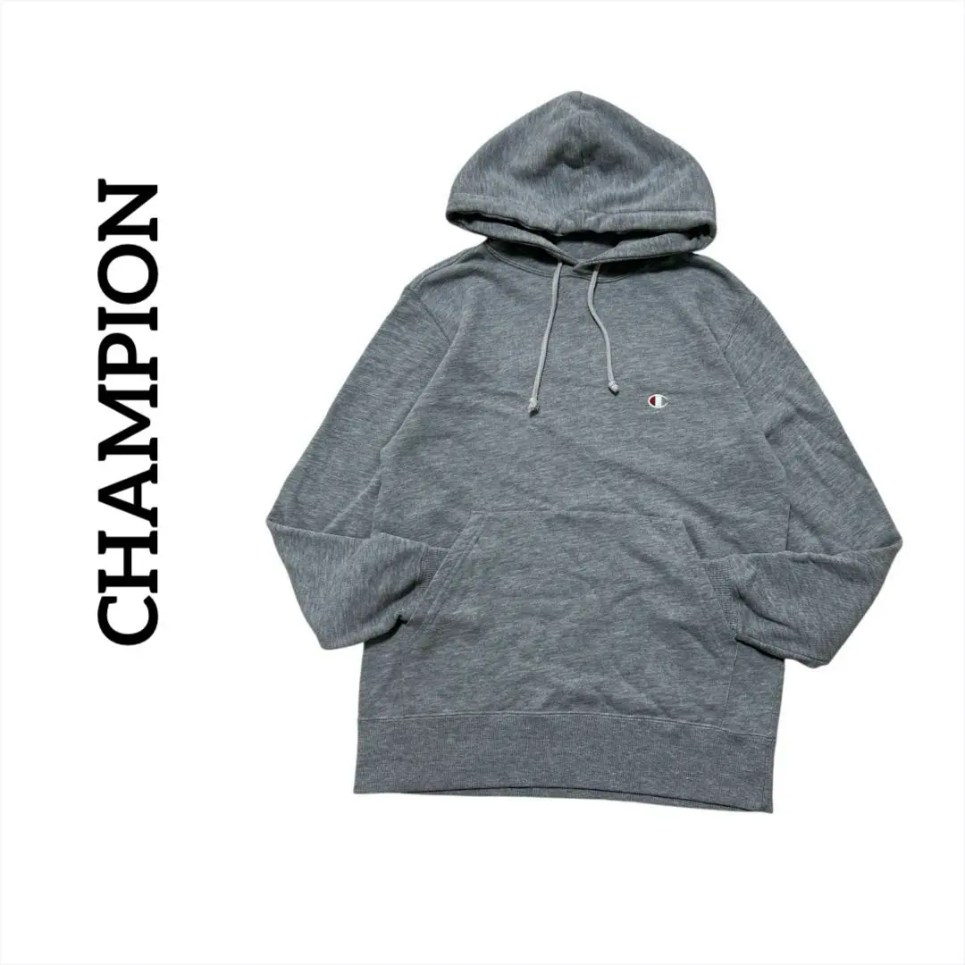 Thumbnail of Champion Champion Sweat Hoodie Gray M Embroidered Logo