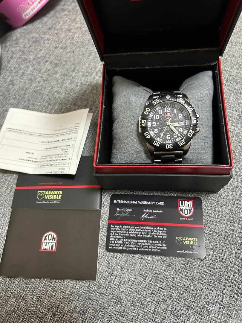 ジャンク LUMINOX 3150 クロノグラフ クォーツ腕時計 A3565 PACIFIC DIVER CHRONOGRAPH 3140M SERIES Ref.3150.M | Luminox