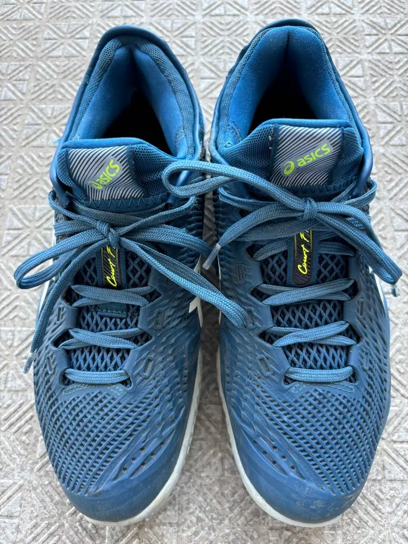 超美品テニスシューズ ASICS COURT FF 3 ＯＣ26.5cm 美品 asics COURT FF 3 OC 26.5cm テニスシューズ