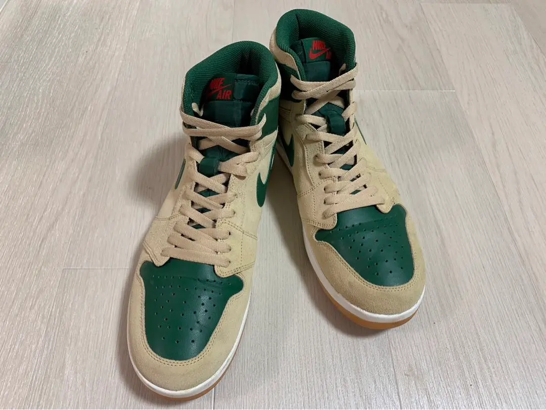 NIKE AIR JORDAN 1.5 ハイ ザ リターン グリーン&ベージュ 国内12月12日発売予定】 ナイキ エアジョーダン1.5 レトロ ハイ