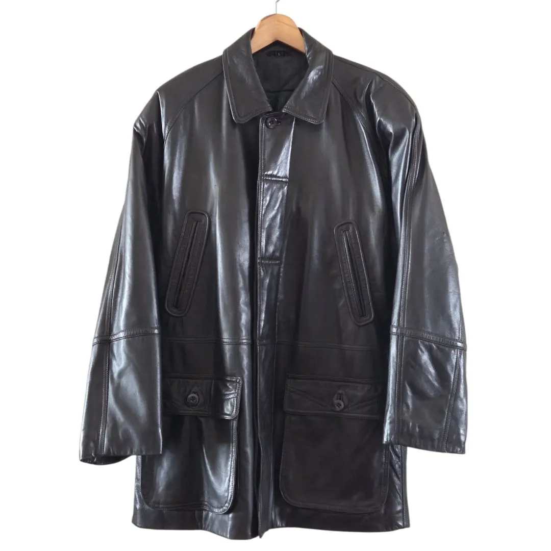 Thumbnail of FUTURA 2000EX High-Quality British Lambskin Leather Jacket, Excellent Condition, Black