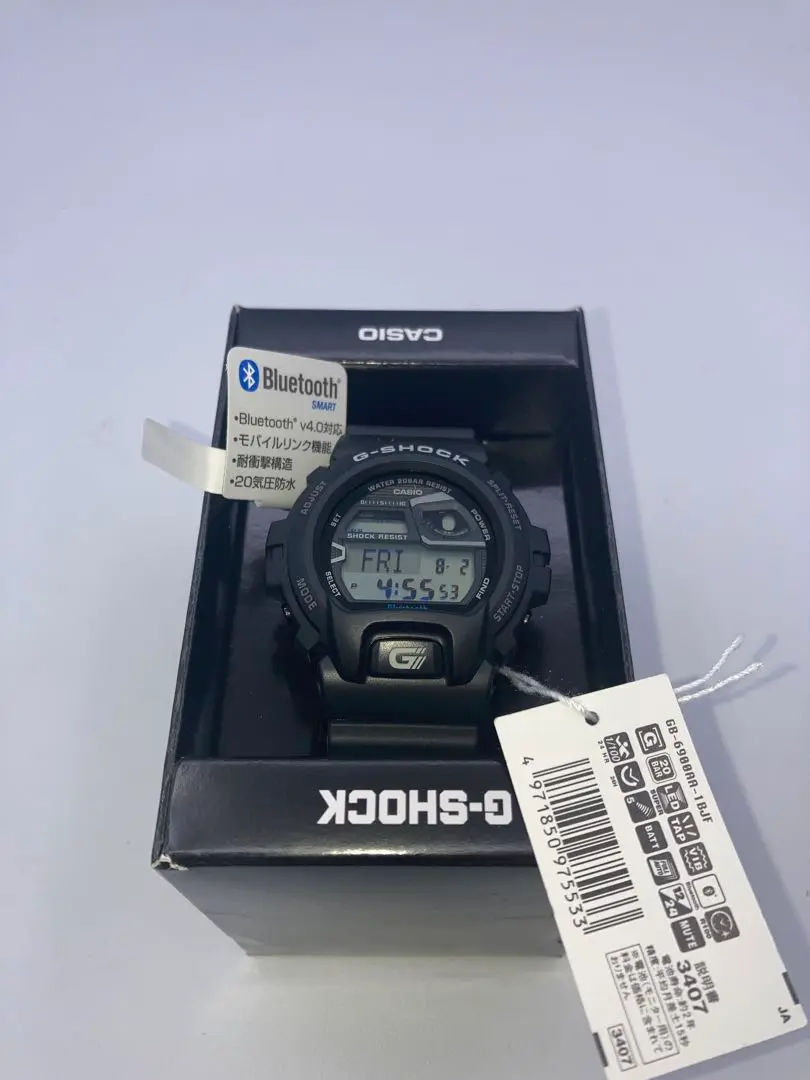 未使用　カシオ　G-SHOCK GB-6900AA-1BJF ブラック DW-6900U-1JF | CASIO