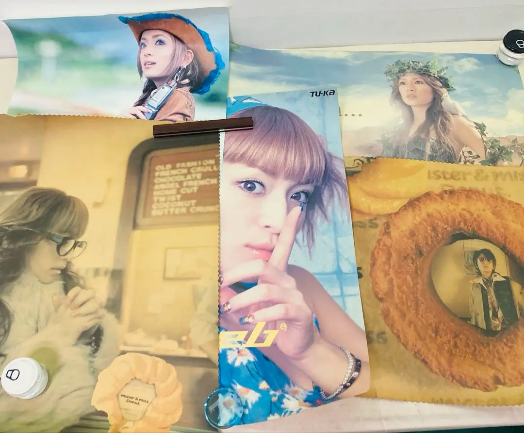 浜崎あゆみ　KIRINsupli　&　ツーカー　特大タペストリー2点セット 浜崎あゆみ KIRINsupli u0026 ツーカー 特大タペストリー2点セット