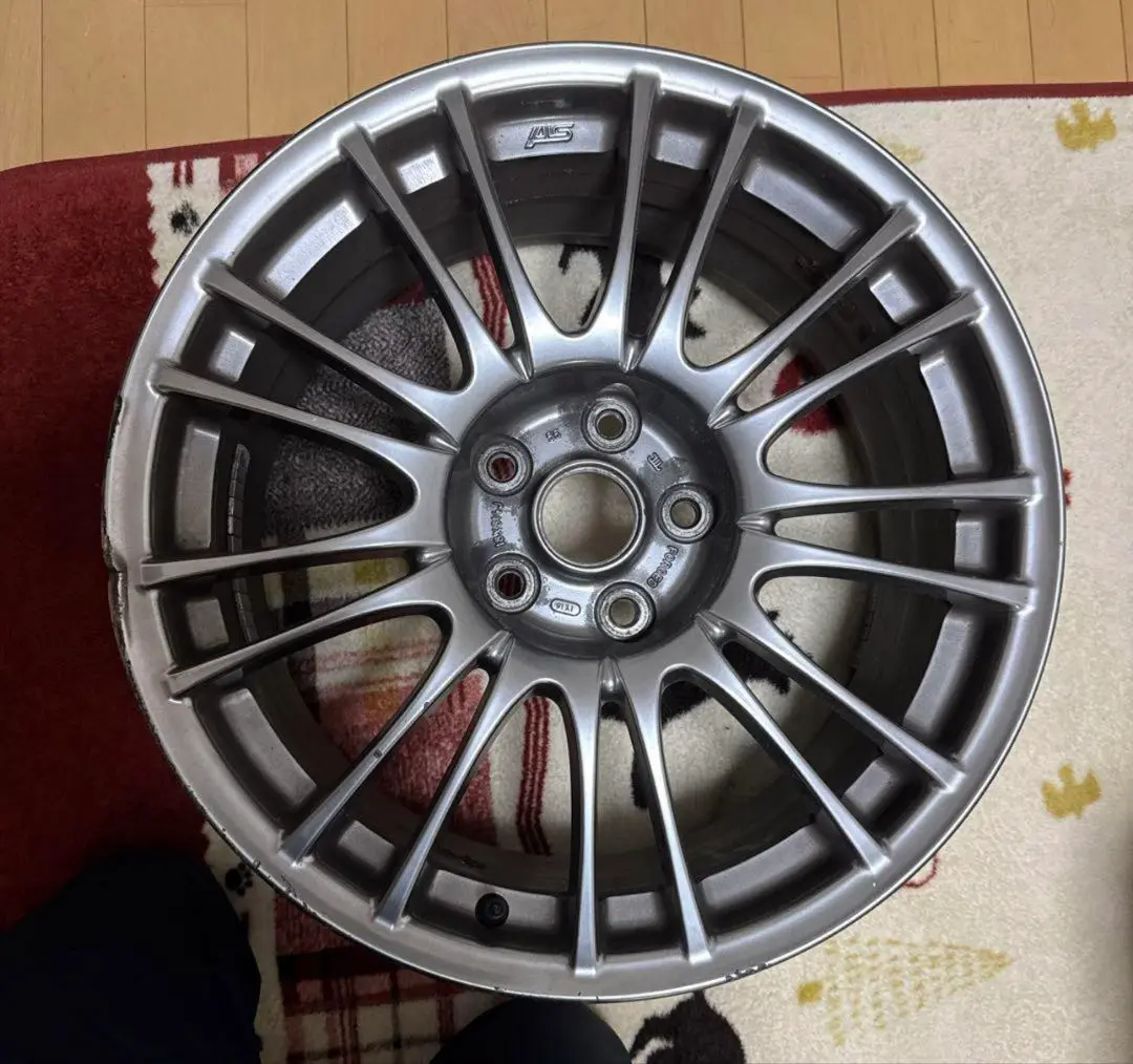1/43　スバル　インプレッサ改　WRX　BBS-LM　アルミ製　深リム インプレッサ WRX STIのフジコーポレーション・BBS LM限定カラー