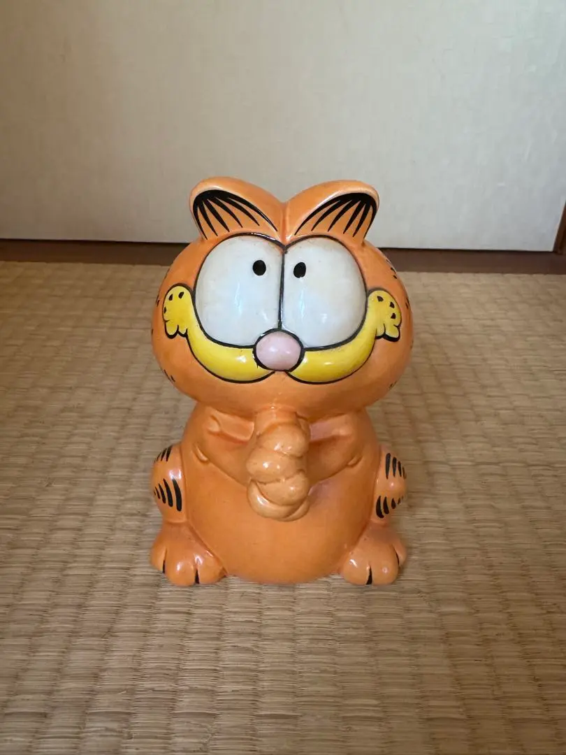 【ガーフィのヴィンテージBIG 貯金箱】1998 中古美品&未使用プライズ品 2025年最新】貯金箱 ガーフィールドの人気アイテム - メルカリ