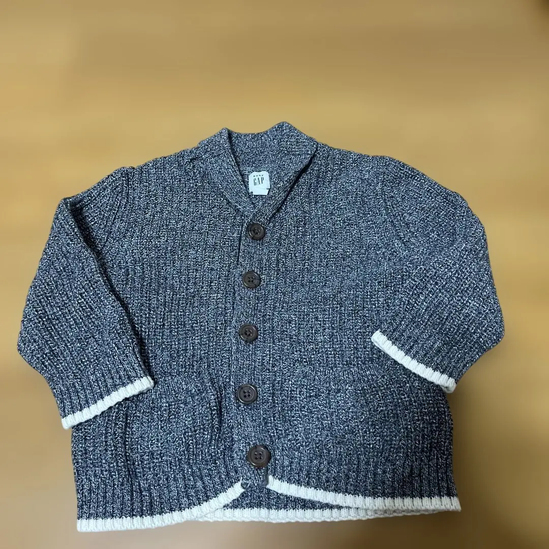 Thumbnail of Baby GAP gray cardigan, 18-24 months