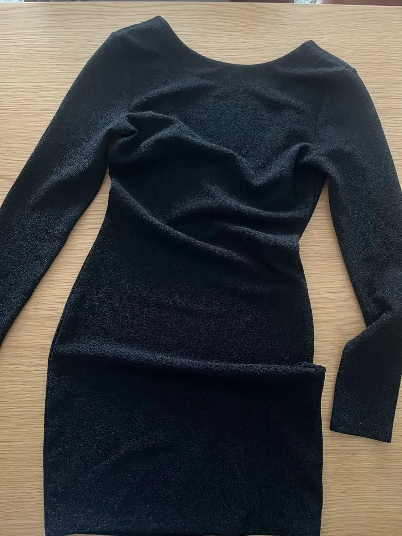 Thumbnail of H&M mini dress, open back, lame