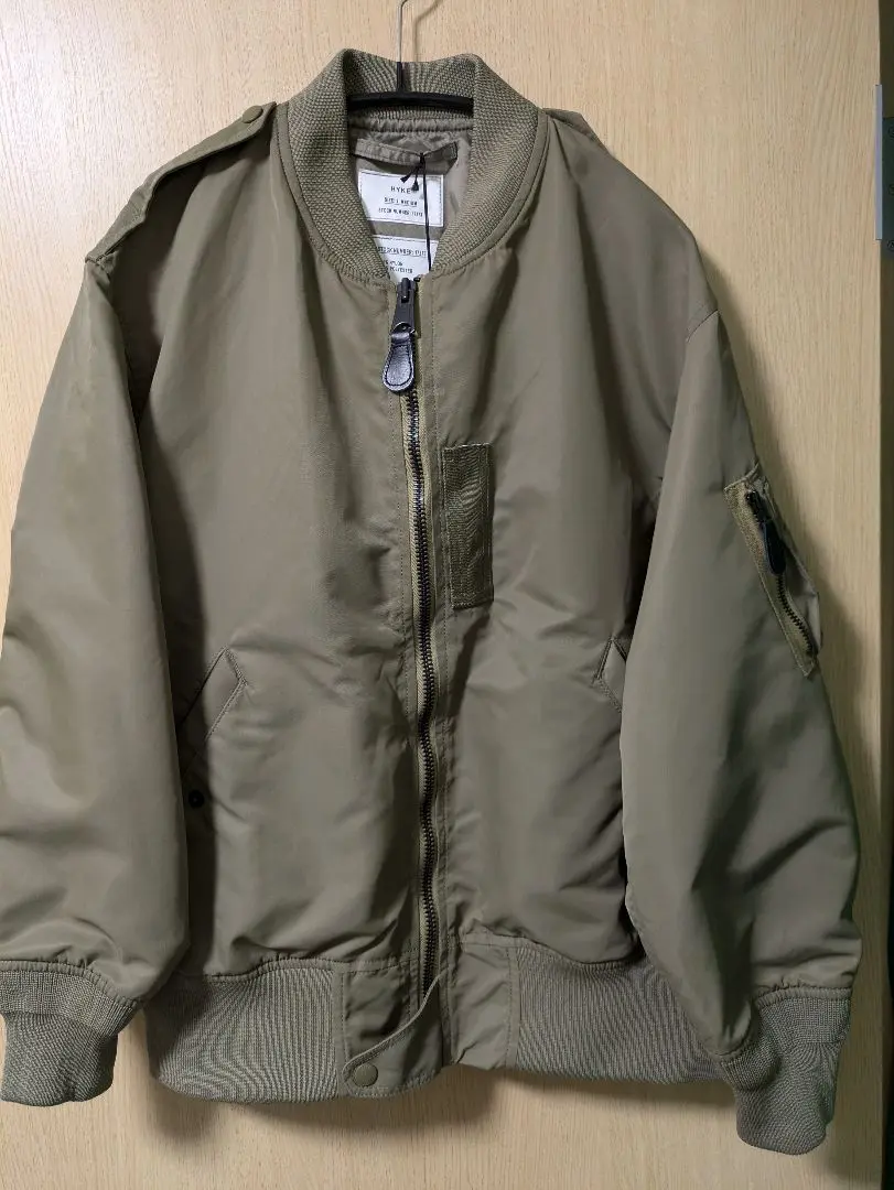 HYKE MA-1 フライトジャケット XX-LARGE オリーブグリーン HYKE(ハイク)】≪Genderless≫TYPE MA-1 JACKET｜PARIGOT ONLINE