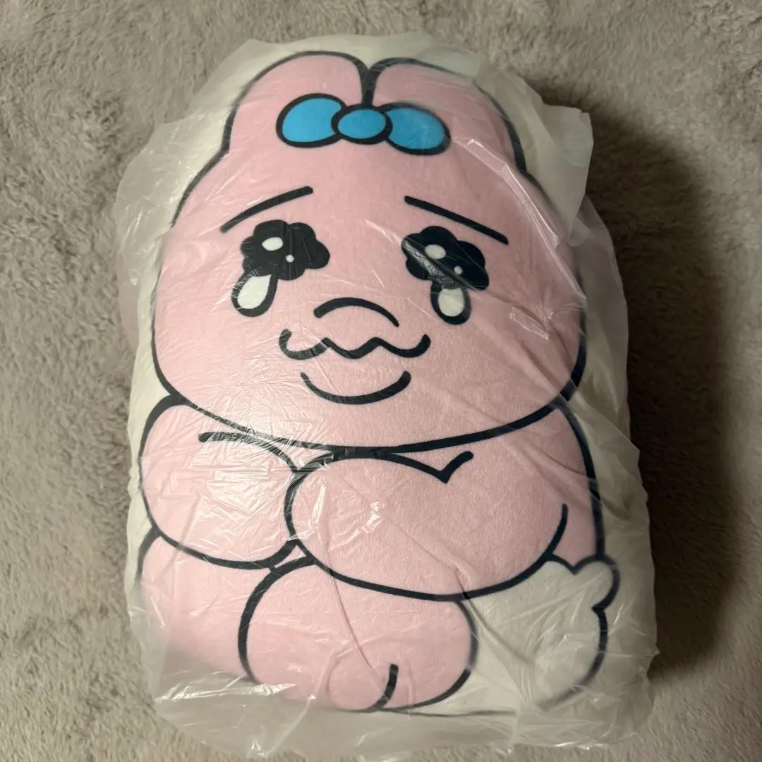 おぱんちゅうさぎ　ぬいぐるみ　クッション　2個セット　しまむら　ドンキ しまむら - おぱんちゅうさぎ❤ダイカットクッションの通販 by