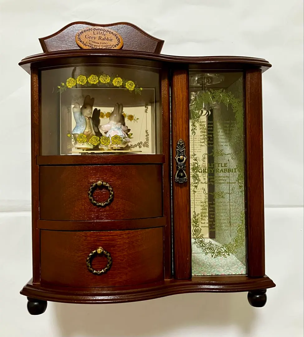 ✨希少✨激レア✨アンティークリトルグレイラビットオルゴール付きジュエリーボックス 2025年最新】リトルグレイラビットジュエリーボックスの人気