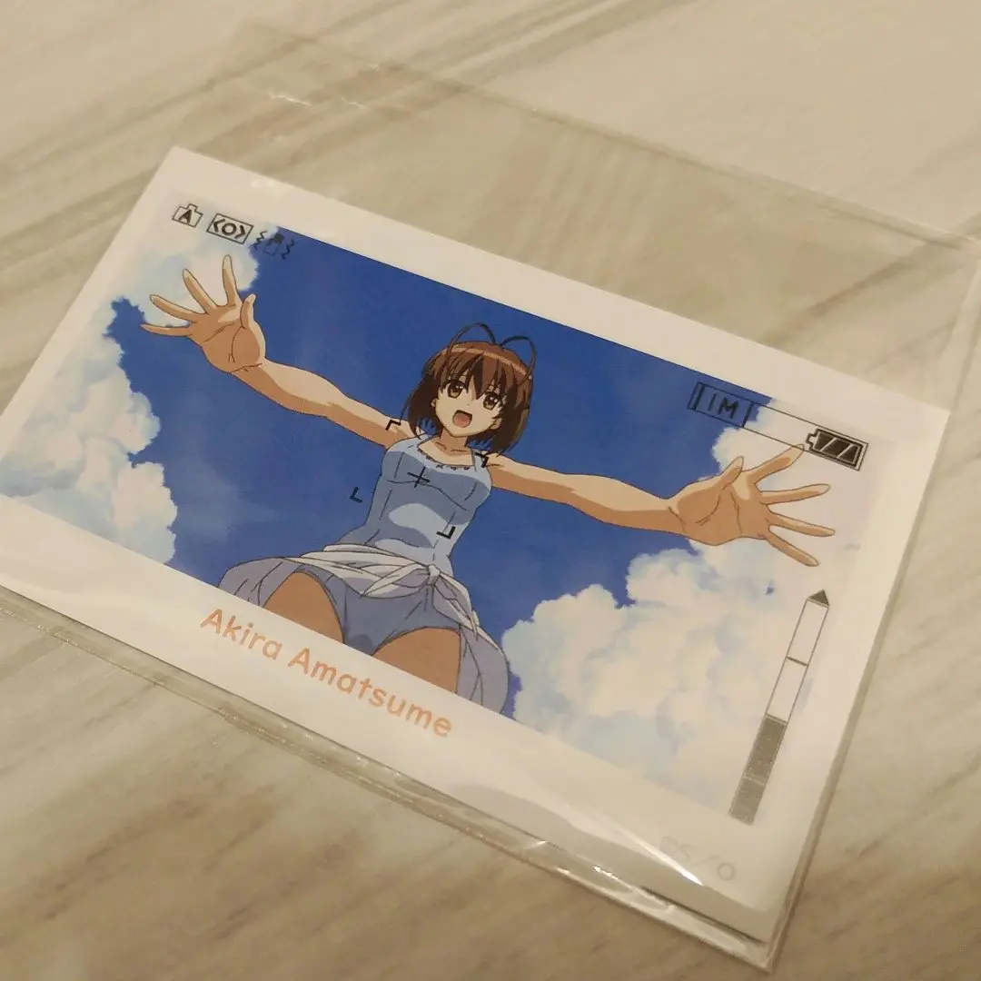 ヨスガノソラ 10周年記念 DMMスクラッチ くじ 天女目瑛 缶バッジ 原作絵 ヨスガノソラ 10周年記念 DMMスクラッチ くじ 天女目瑛 缶バッジ