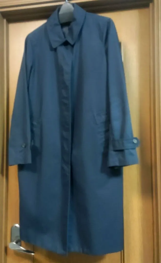 Thumbnail of MUJI Stain Collar Coat, Navy